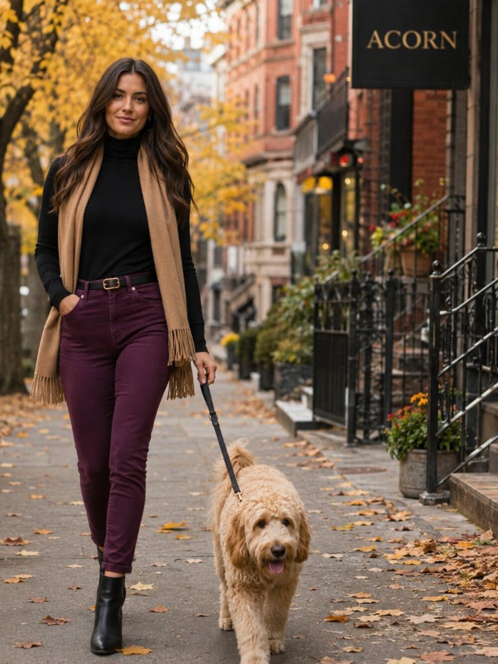 Lila Ryan Maroon Burgundy Skinny Denim like Jeans size 30 / 10